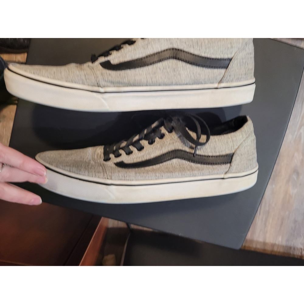 Vans Off The Wall Canvas Low Top Sneakers Men's Size 11.5 with flaws - Picture 5 of 10